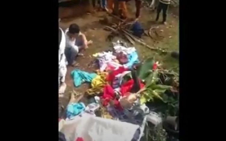 Istri di Cianjur diusir warga karena memiliki 2 suami. (Foto: iNews/Andi Ichsyan)