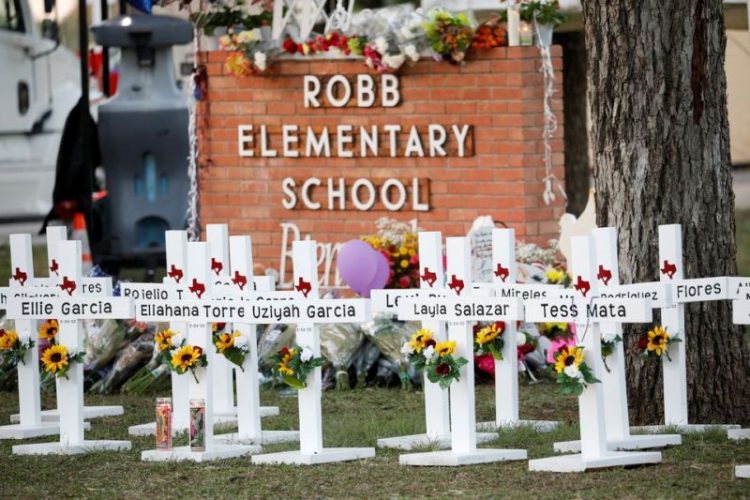Penembakan di sekolah Texas. (Foto: Reuters)