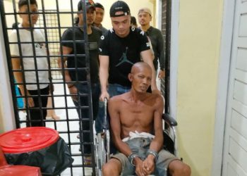 Pelaku mutilasi terhadap anak kandung di Riau. (Foto: Dok Ist)