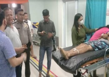 Pembunuhan sadis menggemparkan warga Pantai Raja, Perhentian Raja, Kampar, Riau. Dedi Syahputra, penjaga kebun sawit tewas ditembak dan disabet senjata tajam. Foto/Ist