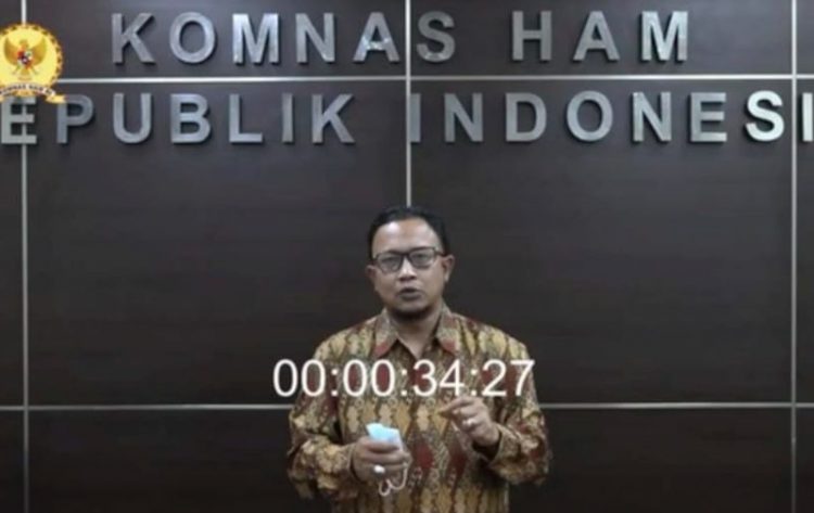 Komisioner Komnas HAM Chairul Anam (Foto: MNC Portal)