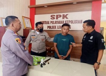 Imam syafaat, dukun cabul warga Desa Tugu Jaya Lempuing, Kabupaten OKI, Sumatera Selatan ditangkap polisi. (Ist)