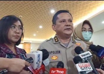 Mantan Kadiv Hubinter Polri Irjen Napoleon Bonaparte. DOK TRIBUNNEWS/IGMAN IBRAHIM