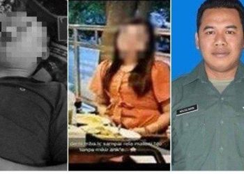 Sosok W wanita yang diduga jadi selingkuhan Kopda Muslimin. Kolase Tribun Style/Istimewa