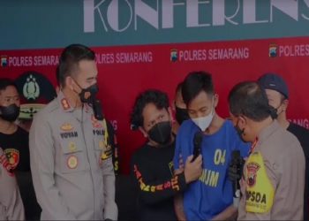 Tersangka Imam Sobari atau IS mencekik dan memutilasi jasad Kholidatunnimah selama 4 hari menjadi 11 bagian lalu dibuang terpisah. Foto/iNews TV/Taufik Budi