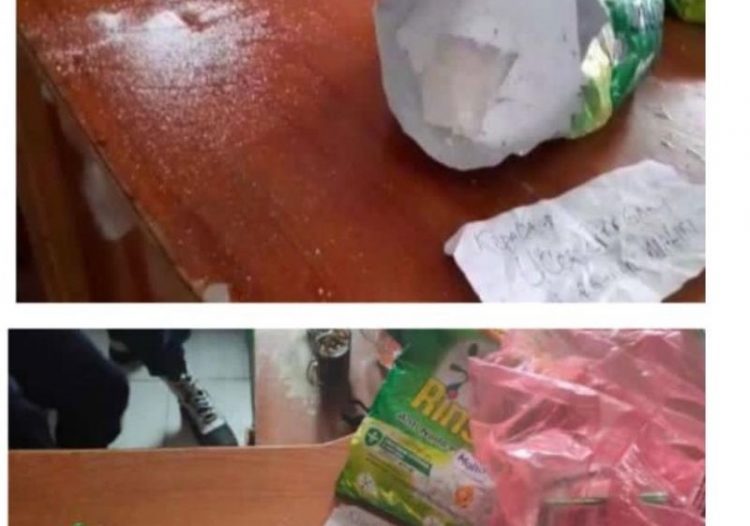 Petugas rutan gagalkan penyelundupan sabu di dalam rutan (Foto : Istimewa)