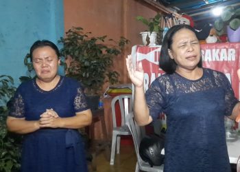 Keluarga mendoakan Bharada E agar tegar menghadapi kasus penembakan Brigadir J/ Foto: Subhan Sabu