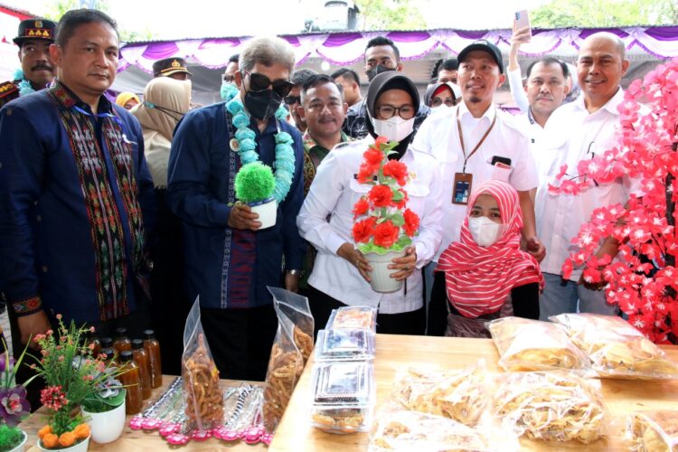 Wali Kota Pematang Siantar saat hadiri HUT Ke-75 Koperasi, di Lapangan Parkir Pariwisata (depan Gedung Dekranasda) Kota Pematang Siantar, Rabu (24/8/2022), pukul 09.00 WIB.