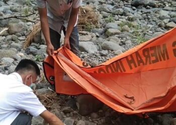 Ilutrasi penemuan kerangka manusia di jurang tepi Sungai Hopo, Kabupaten Humbahas, Sumatera Utara. (Foto : ist)