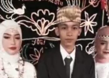 Viral pria di Lampung Utara nikahi dia wanita sekaligus/Istimewa