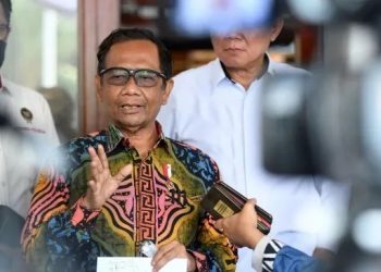 Menko Polhukam Mahfud MD. ANTARA FOTO/Hafidz Mubarak