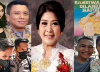 Polisi menunjukkan barang bukti dan tersangka Rahmat (paling kanan), pelaku penikaman terhadap keponakannya SRB (10), dalam paparan yang digelar di Polsek Sunggal pada Sabtu (13/8/2022). Tribun Medan/Edward Gilbert Munthe