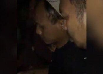 Pelaku pembunuhan siswa SD di Sunggal saat diringkus polisi. HO