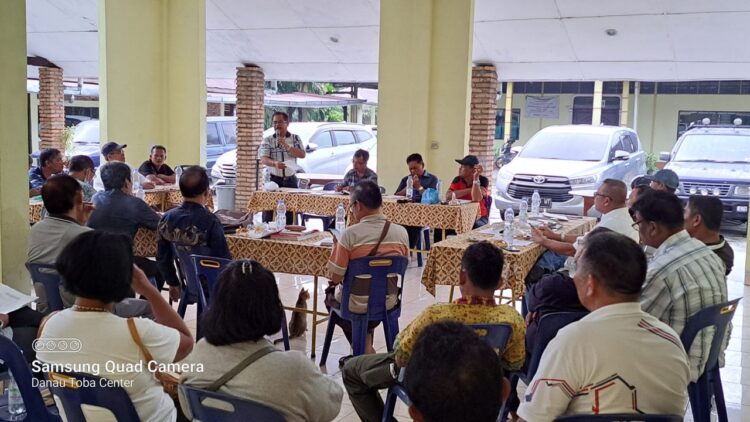 Foto panitia saat rapat memantapkan persiapkan Muscab PSSAB Pematangsiantar.