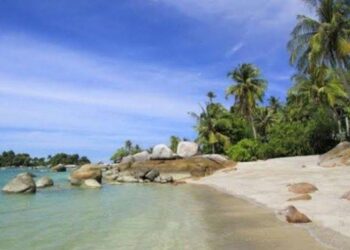Pulau Berhala yang berada di Desa Bagan Kuala, Kecamatan Tanjung Beringin Kabupaten Serdang Bedagai. HO
