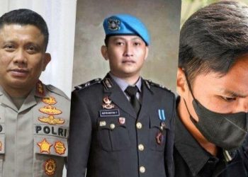 Sambo, Brigadir J dan Bharada E. HO / Tribun Medan
