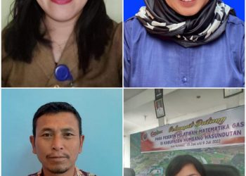 Para Guru SD Humbahas yang akan melatih siswa SD, dan Guru di Kabupaten Bangli, Provinsi Bali soal metode gasing.