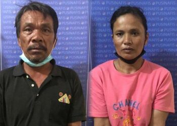 Hinsa Sianturi dan Anita Manullang. HO / Tribun Medan