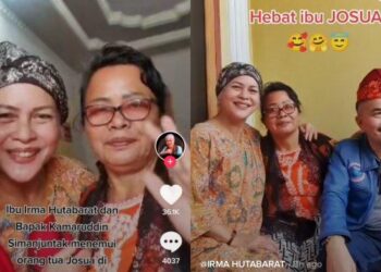 Ibu Brigadir J Ceria Kembali dan bisa tersenyum. Sebelumnya Rosti Simanjuntak kehilangan Brigadir J, putranya yang Dibunuh pada kejadian tragis di Rumah Komandannya yang menimbulkan luka mendalam di keluarganya. Akhirnya Terungkap, Walau Masih Berduka Rosti Simanjuntak, Ibunda Brigadir J Sudah Kembali Mengajar. Tiktok/IST