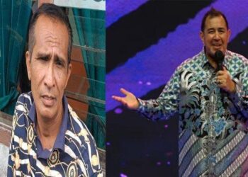 Ayah Brigadir Yosua Hutabarat, Samuel Hutabarat marah ke Pendeta Gilbert yang tiba-tiba menunduh anaknya melecehkan Putri. HO