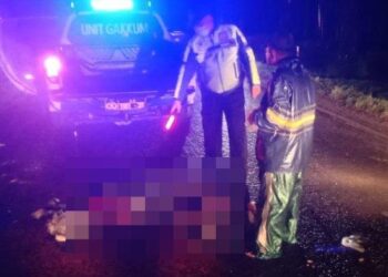 Kondisi jalan rusak dan minim penerangan di Jalan lintas Siantar - Perdagangan Km 11-13, Nagori Senio, Kecamatan Gunung Malela, Kabupaten Simalungun memakan korban, Rabu (14/9/2022) malam. Korban tewas mengenaskan.  HO