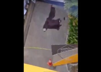 Seorang mahasiswa baru UGM tewas usai loncat dari lantai 11 sebuah hotel di Jalan Colombo, Sleman, DIY, Sabtu (8/10/2022) sore. Foto/Tangkapan Layar