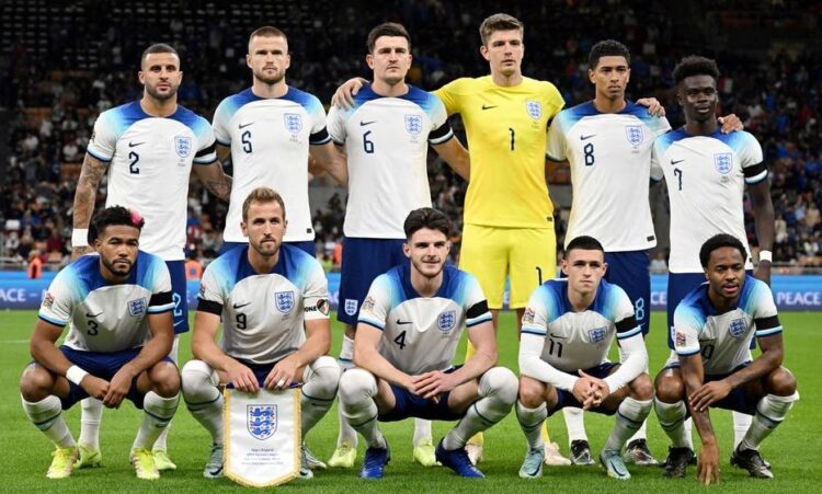 Timnas Inggris, satu dari 5 negara dengan skuad termahal di Piala Dunia 2022. (Foto: REUTERS/Alberto Lingria)