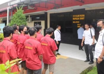 15 Tersangka Judi Online Apin BK Diserahkan ke Kejaksaan. [dok Polda Sumut]