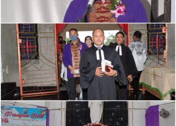 Natal Keluarga Besar Polres Siantar Penuh Sukacita.