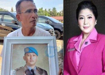 Ayah Brigadir J Samuel Hutabarat menyampaikan pesan keras ke Putri Candrawathi usai Irjen Ferdy Sambo ditetapkan sebagai tersangka. HO