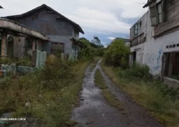 Desa Mati di Sumatera Utara, Sisakan Rumah Mewah Jadi Horor (Foto: Tangkapan Layar/Bucin TV)