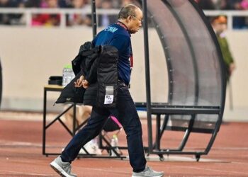 Viral Pelatih Vietnam Park Hang-seo ngamuk usai lawan Thailand pada leg pertama final Piala AFF 2022 di My Dinh Stadium, Jumat (14/1/2023) malam. (Foto: Zing)