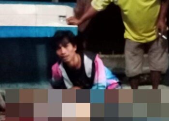 Marudut Nainggolan (48) diduga korban pembunuhan yang ditemukan tewas bersimbah darah tergeletak di warung area kolam pancing,Dusun I, Desa Sitinjo, Kabupaten Dairi, Sabtu (21/1/2023). Tribun Medan/Istimewa