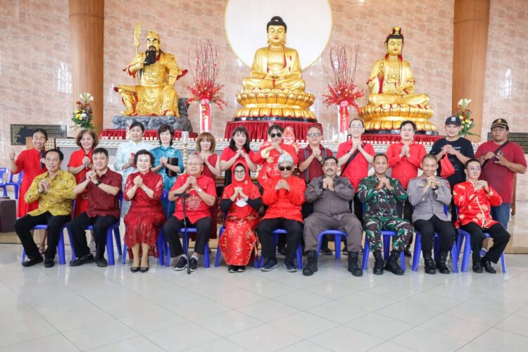 dr Susanti bersama Forkopimda silaturahmi ke sejumlah Vihara.