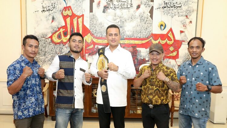 Wakil Gubernur (Wagub) Sumatera Utara (Sumut) Musa Rajekshah menerima kunjungan Eperaim Ginting di Rumah Dinas Wagub Sumut, Jalan Teuku Daud, Medan (Foto: Istimewa)