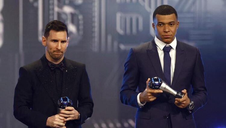 Kapten Timnas Argentina Lionel Messi terpilih sebagai Pemain Terbaik FIFA 2022. (Foto: REUTERS/Sarah Meyssonnier)
