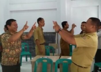 Dinas Pendidikan Humbahas kirim 5 orang guru untuk mengajar Matematika Gampang Asyik dan Menyenangkan (Gasing) ke Sekolah Dasar Negeri (SDN) 173452 dan SMP Negeri 4 Onan Ganjang.