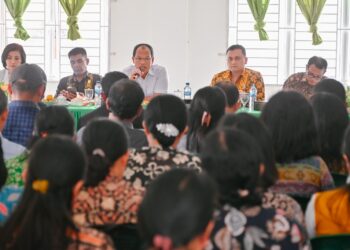 - Bupati Humbang Hasundutan (Humbahas), Dosmar Banjarnahor, SE, memimpin rapat penanganan stunting di wilayah kerja UPT Puskesmas Matiti, Jumat (24/3/2023).