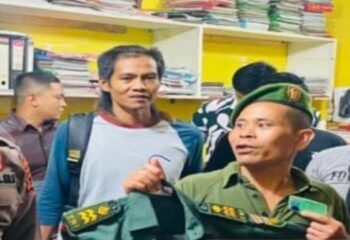 TNI gadungan terbongkar karena jabatan di KTA dan di seragam berbeda. Foto: Istimewa