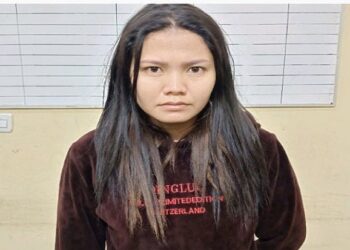 Seorang biduan bernama Linca (22) di Empat Lawang, Sumsel, ditangkap polisi karena menjadi otak perampokan. SINDOnews/Era