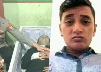 Tersangka pencurian tewas saat berusaha kabur. HO / Tribun Medan