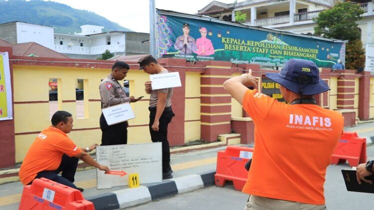 Ada Dugaan Pembunuhan, Polda Sumut Gelar Pra Rekonstruksi Kematian Bripka Arfan (Foto: Polda Sumut)