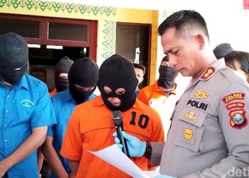 Pria di Belawan, Medan ditangkap karena memperkosa anak kandung. (Foto: Istimewa)