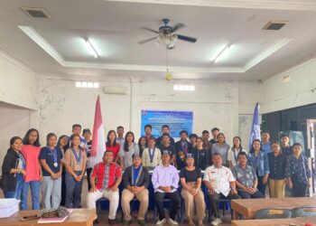 Foto bersama usai Konperensi Cabang (Konpercab) Gerakan Mahasiswa Kristen Indonesia (GMKI) Cabang Pematang Siantar – Simalungun.