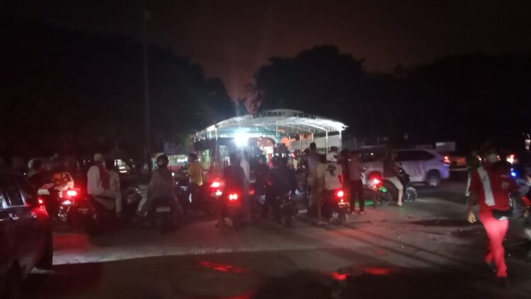 Pertamina dumai meledak. (Foto: Okezone)