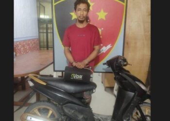 Syarifuddin alias Pudin(35) pria pengangguran yang tinggal di Desa Suka Raja, Kecamatan Air Putih, Kabupaten Batubara akhirnya diamankan oleh polisi.