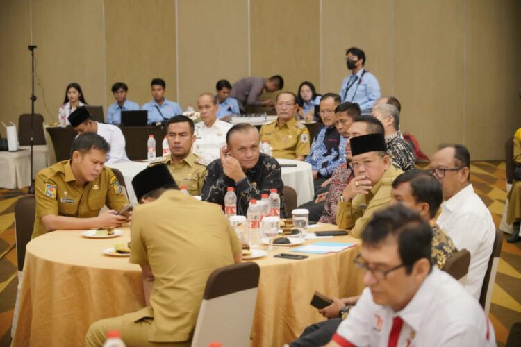 Wakil Bupati Pakpak Bharat, Dr H Mutsyuhito Solin, hadiri Forum Konsolidasi Percepatan Penurunan Stunting dan Rembuk Stunting Provinsi Sumatera Utara, di Medan, Senin (29/05/2023).