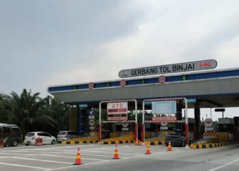 Foto: Potret Gerbang Tol Binjai (Istimewa)