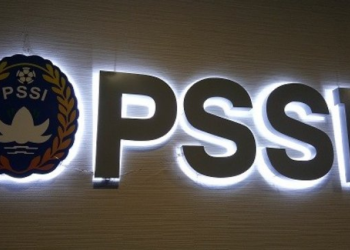 Logo PSSI (Adie Prasetyo Nugraha/Suara.com).