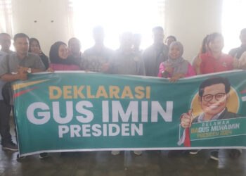Pegiat Desa Kabupaten Simalungun mendukung Muhaimin Iskandar sebagai Calon Presiden 2024, pada Rabu (14/6/2023), lalu.